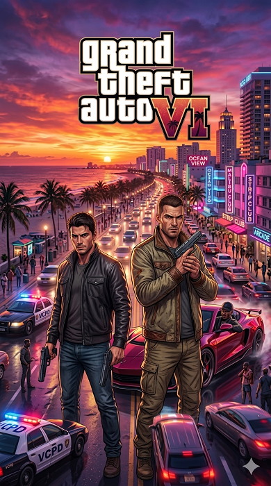 GTA 6 كل ما تريد معرفته عن اللعبة المنتظرة All you need to know about GTA6